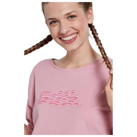 Bodytalk Γυναικεία κοντομάνικη μπλούζα crop